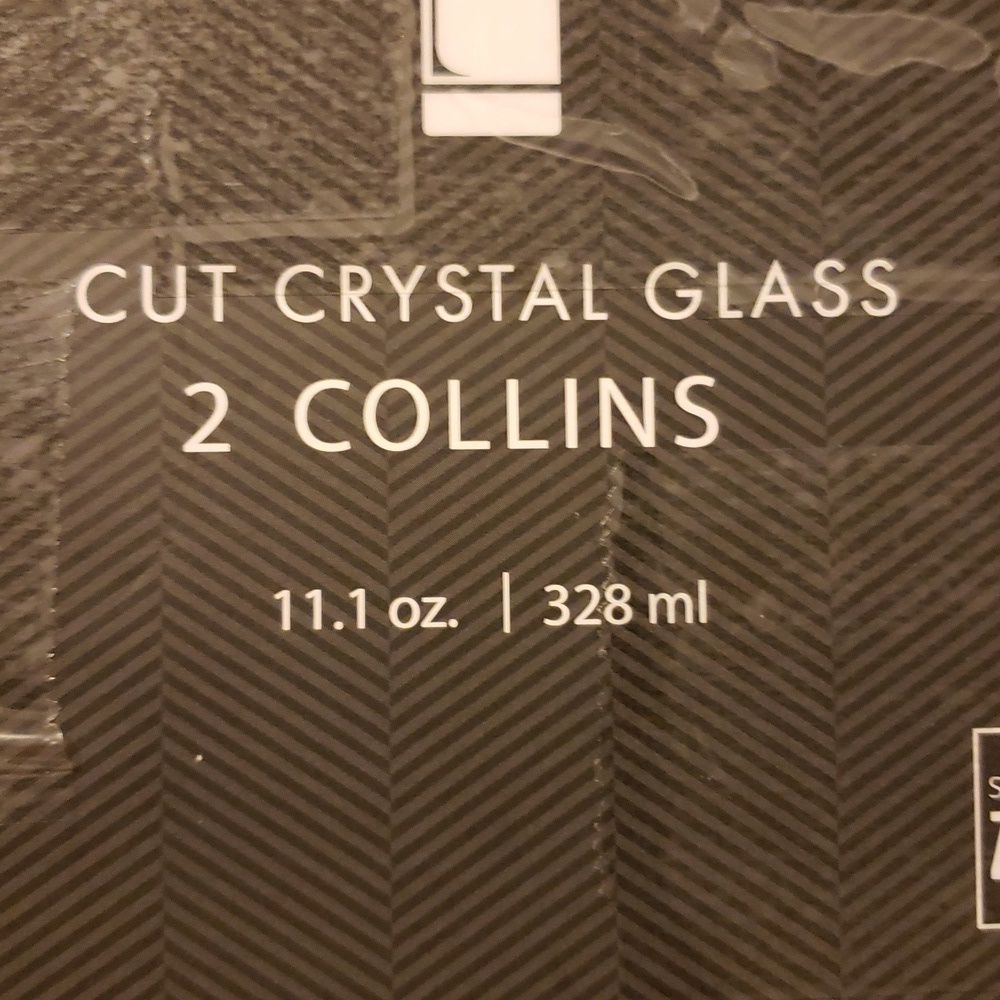 Distil Kirkwall Collins Glasses by Fortessa, Set of 6 Color: CLEAR $120 - Picture 5 of 5